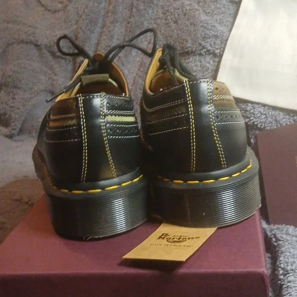 Dr. Martens Men's Two-Tone Dead Stock Wingtips - Picture 5 of 8